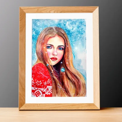 Ice Princess (2021) by Olga Atkins