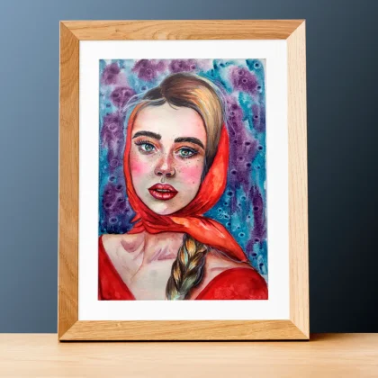 A Passion for Red (2021) by Olga Atkins