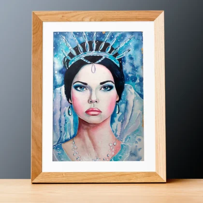 Snow Queen (2022) by Olga Atkins