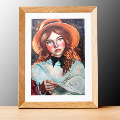 Sadness In Her Eyes (2022) by Olga Atkins