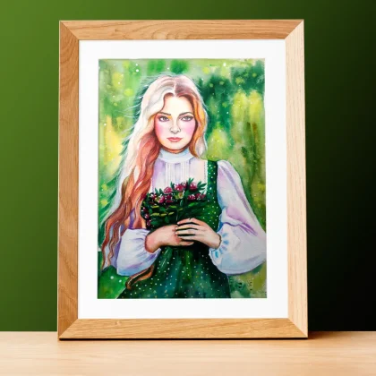 Flowers (2022) by Olga Atkins