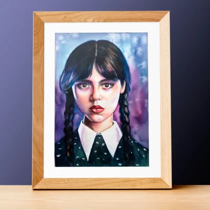 Wednesday Addams (2023) by Olga Atkins