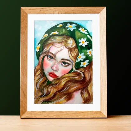 Cute Girl (2023) by Olga Atkins