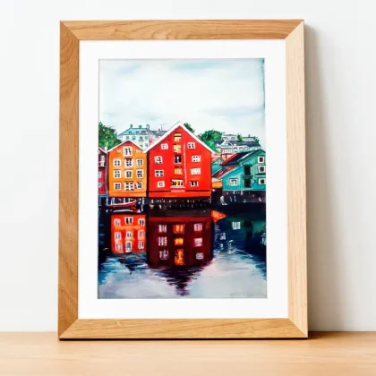 Sweet Little Houses (2023) by Olga Atkins