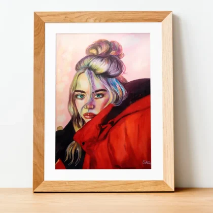 Beautiful Billie Eilish (2023) by Olga Atkins