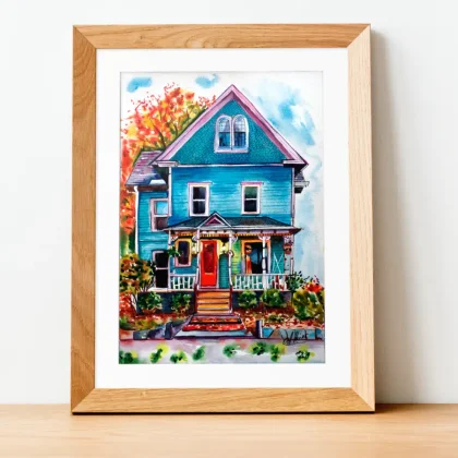 Happy House (2023) by Olga Atkins