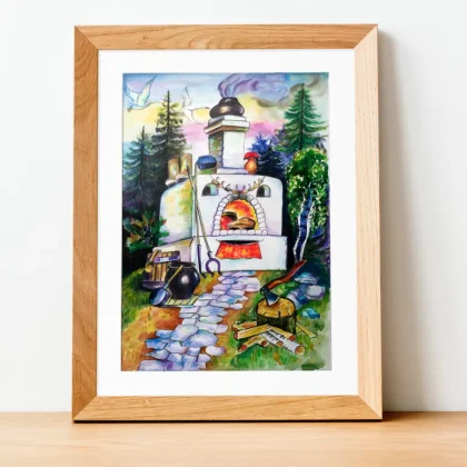 Friendly Stove (2023) by Olga Atkins