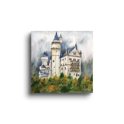 Misty King's Castle (2023) by Olga Atkins