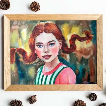 Pippi Long Stockings (2023) by Olga Atkins