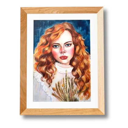 Girl in the Meadow (2023) by Olga Atkins