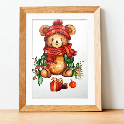 Teddy Bear (2023) by Olga Atkins