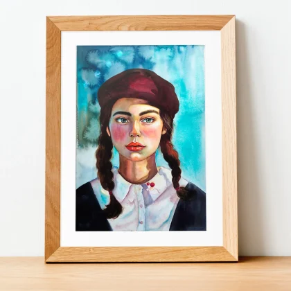 Cloud Light in Her Eyes (2024) by Olga Atkins