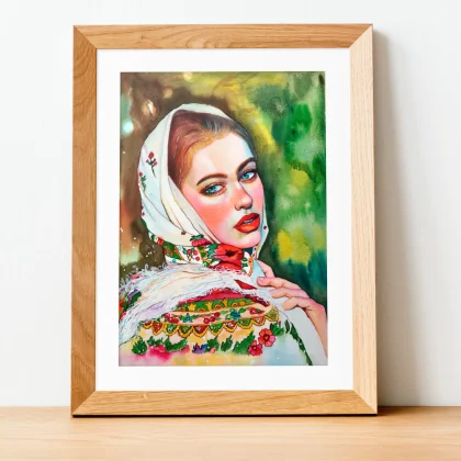 Slavic Beauty (2024) by Olga Atkins